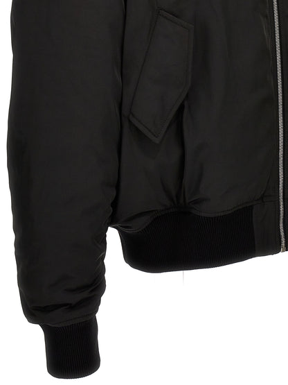 Nylon bomber jacket Down jacket, Parka, Casual jackets