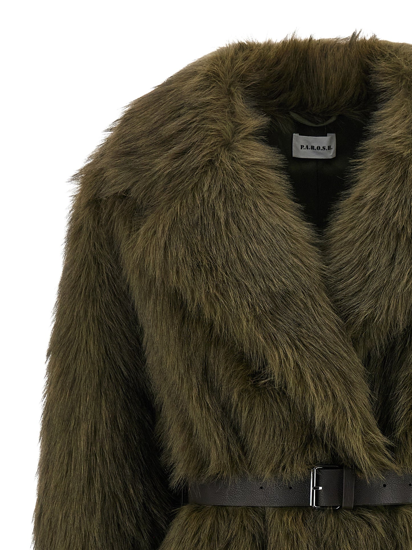 'Portal' faux fur coat Fur