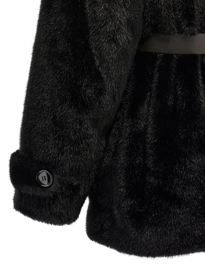 Faux fur coat Fur