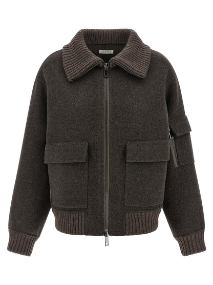 'Leak25' bomber jacket Down jacket, Parka, Casual jackets