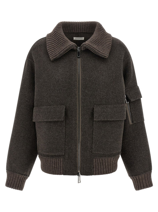 'Leak25' bomber jacket Down jacket, Parka, Casual jackets