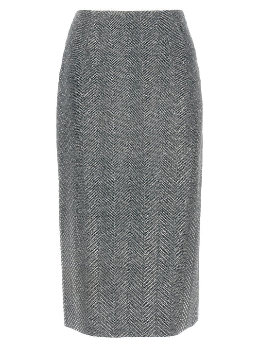 Rhinestone skirt Skirts