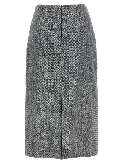 Rhinestone skirt Skirts
