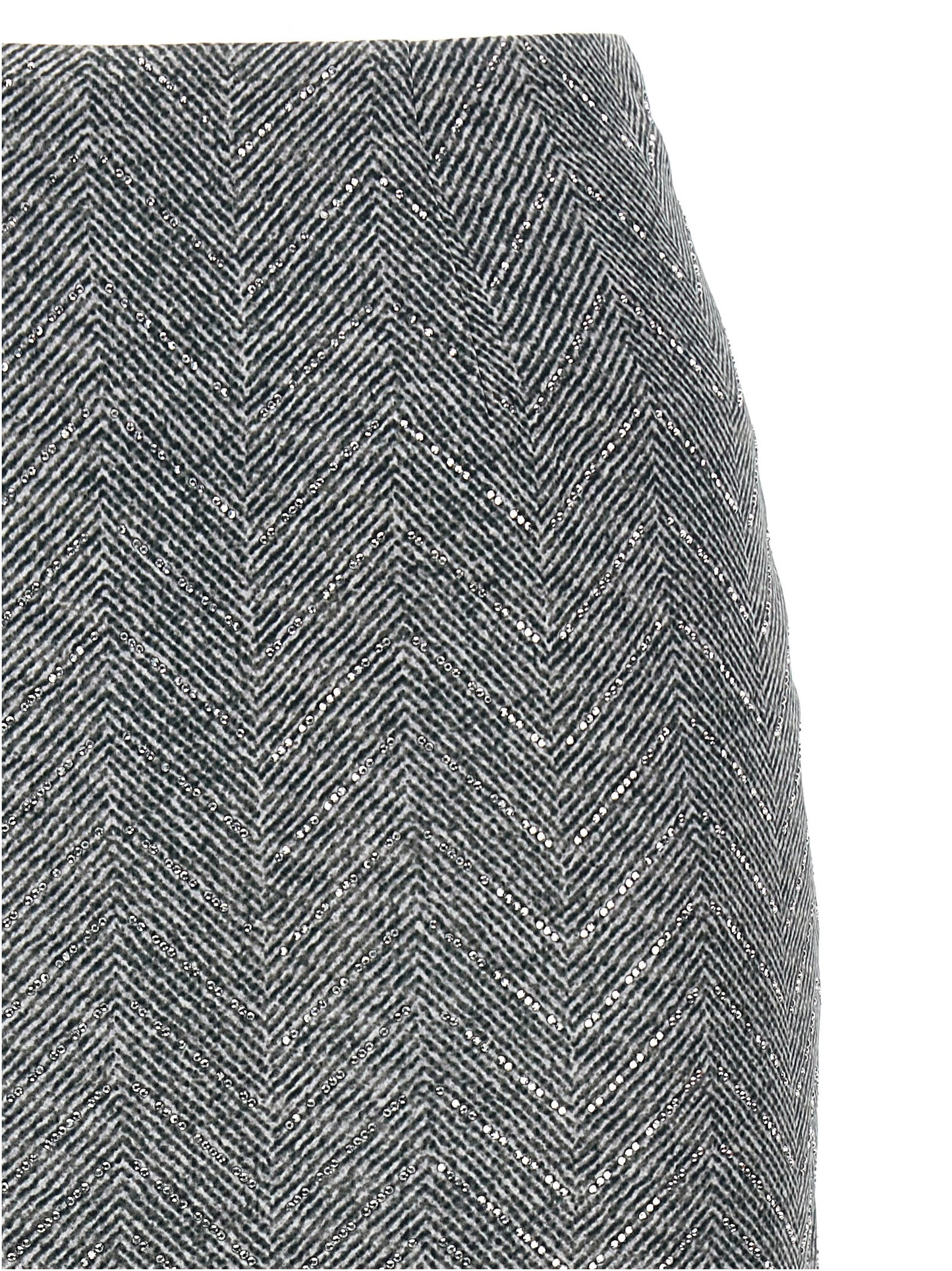 Rhinestone skirt Skirts