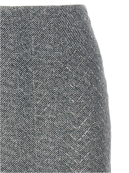 Rhinestone skirt Skirts