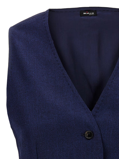 Silk cashmere vest Gilet