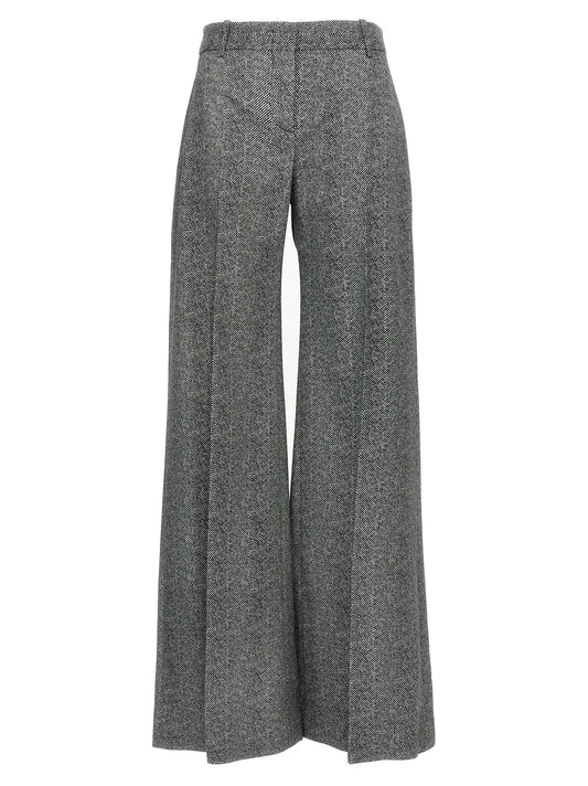 Herringbone trousers Pants