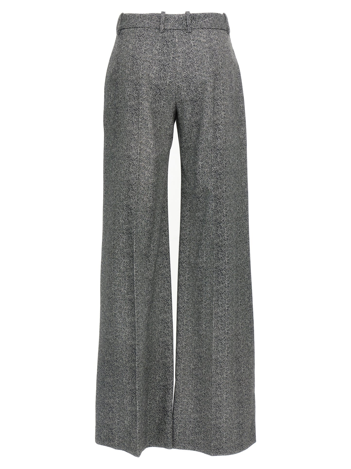 Herringbone trousers Pants