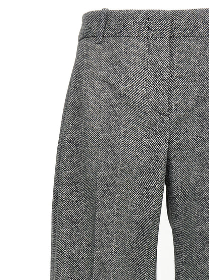 Herringbone trousers Pants
