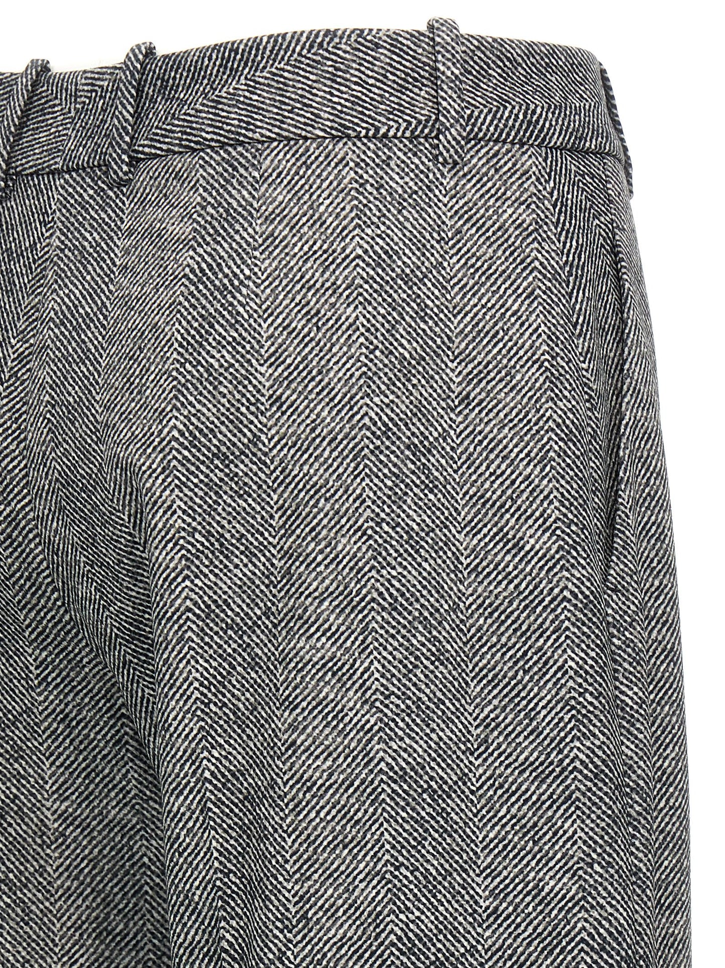 Herringbone trousers Pants
