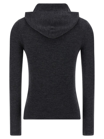 'Leila25' hooded sweater Sweater, cardigans