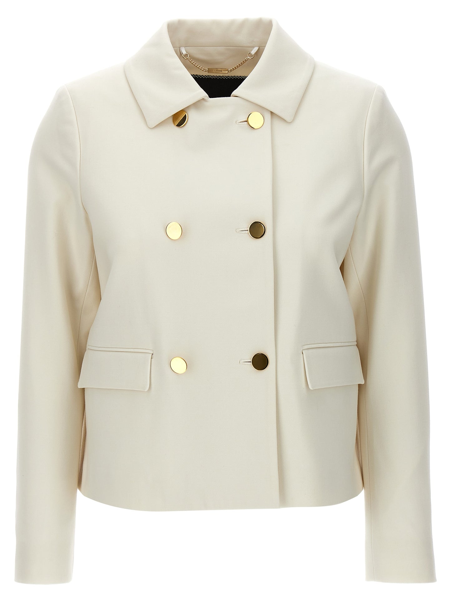 Cropped double-breasted jacket Blazer and Suits