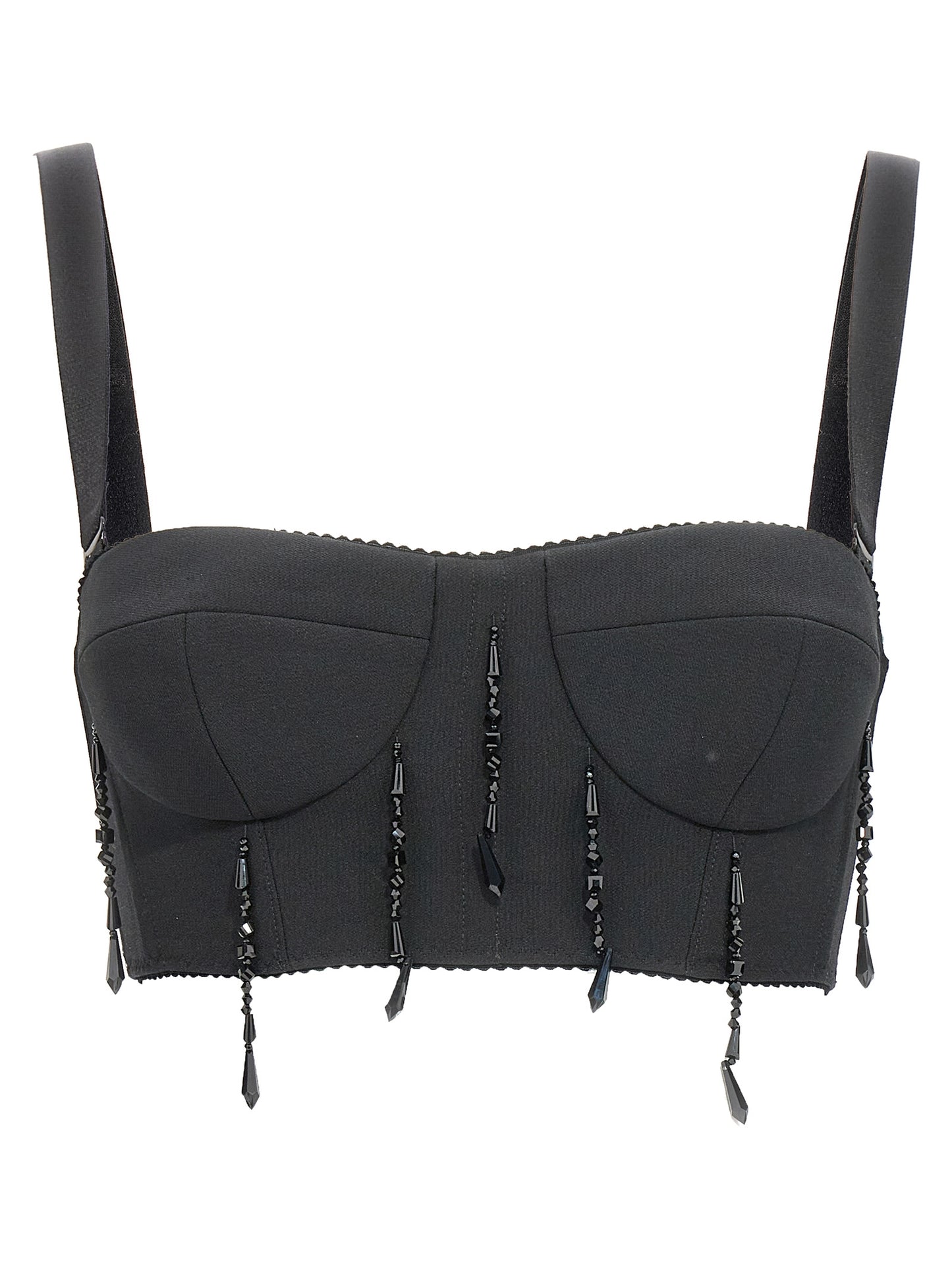 Bead bustier top Tops