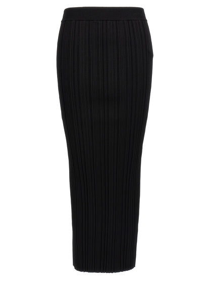 Pleated midi skirt Skirts