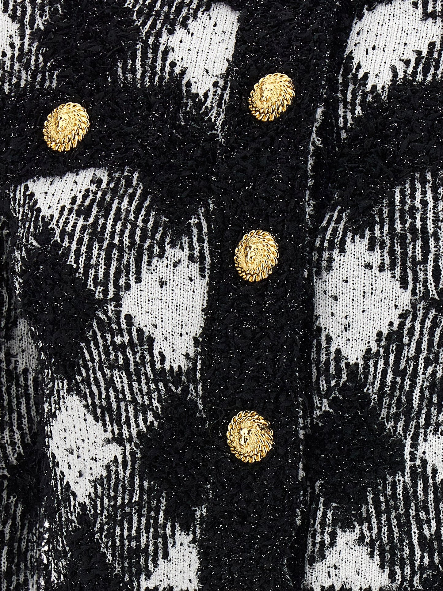 Vichy tweed short jacket Blazer and Suits