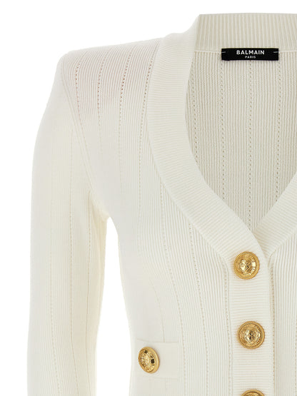 Logo buttons cardigan Sweater, cardigans