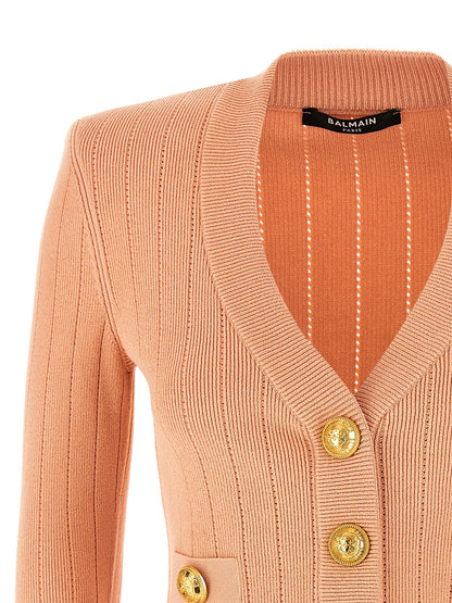 Logo buttons cardigan Sweater, cardigans