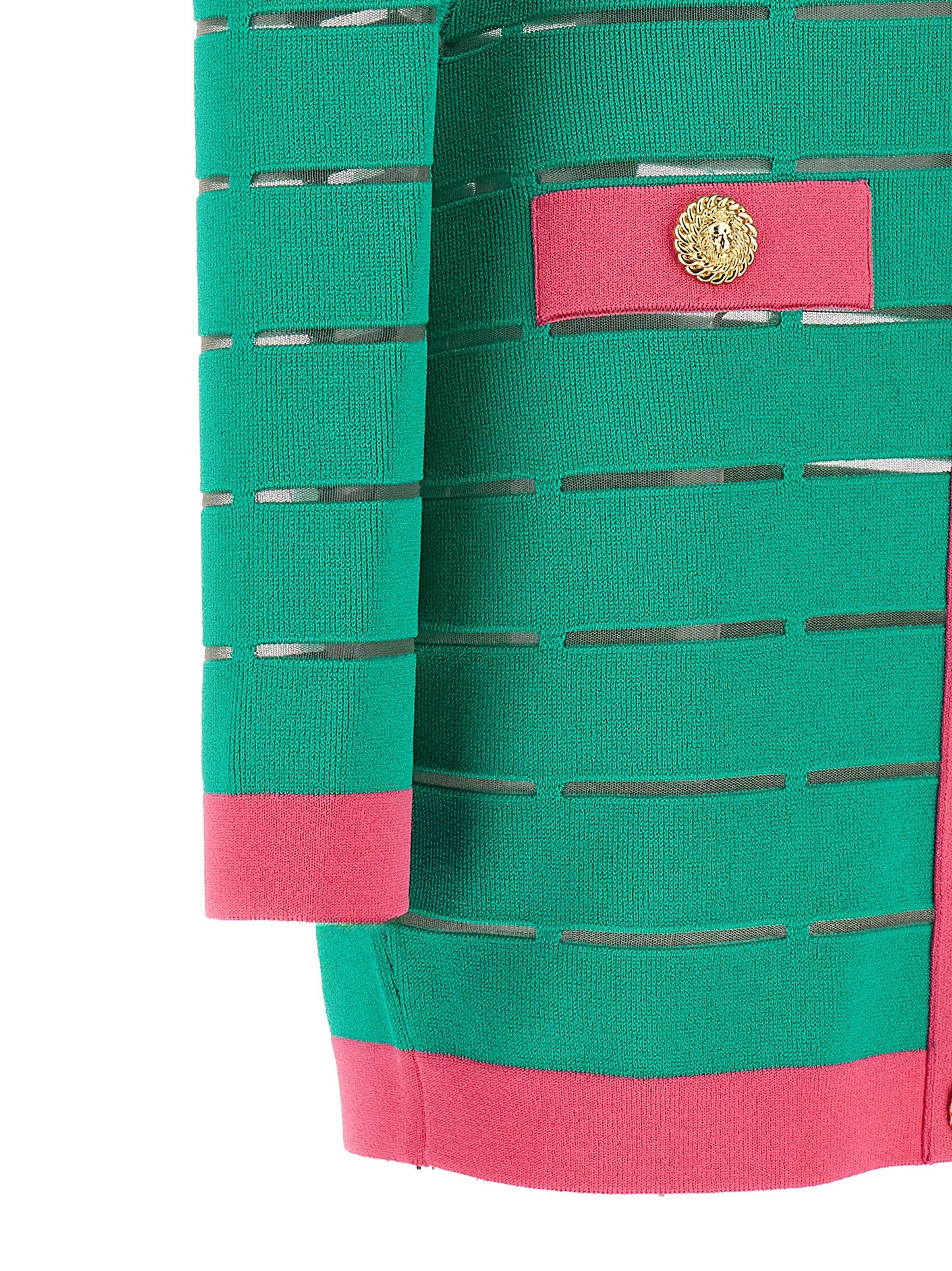 Two-tone knit dress Dresses