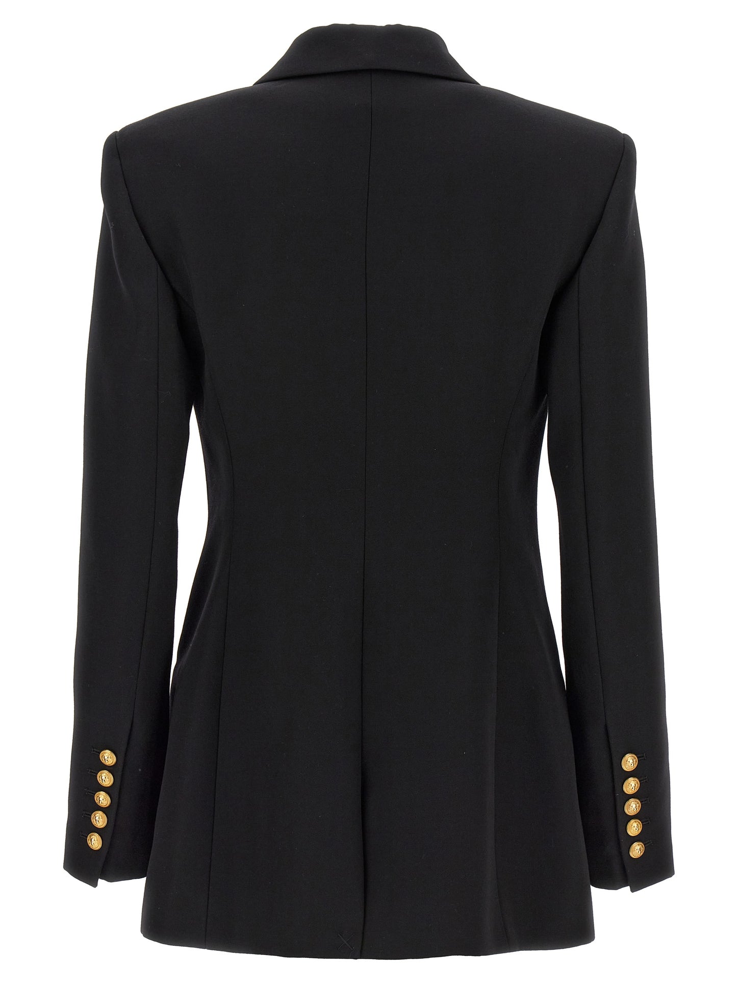 Logo button double-breasted blazer Blazer and Suits