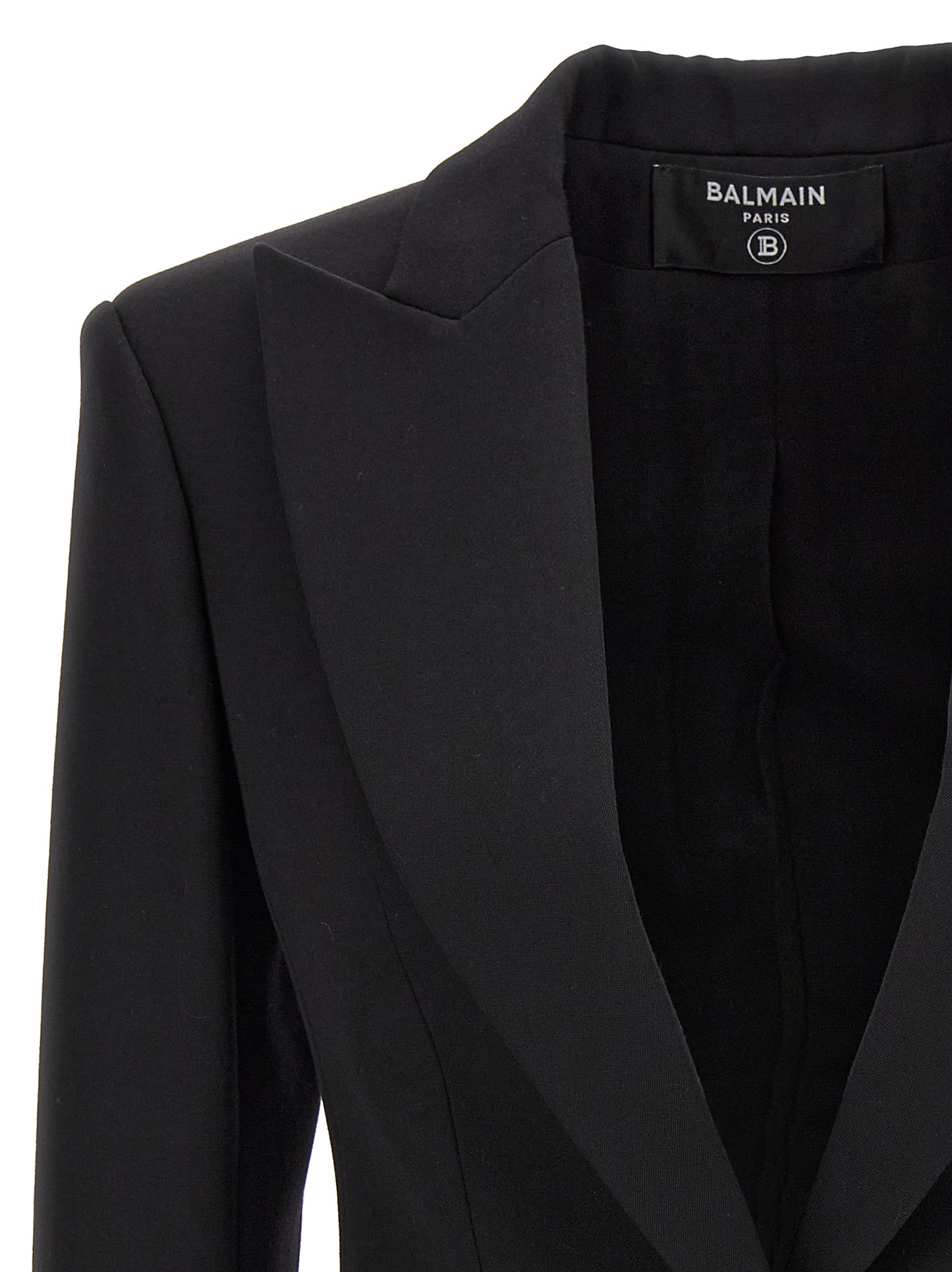 Logo button double-breasted blazer Blazer and Suits