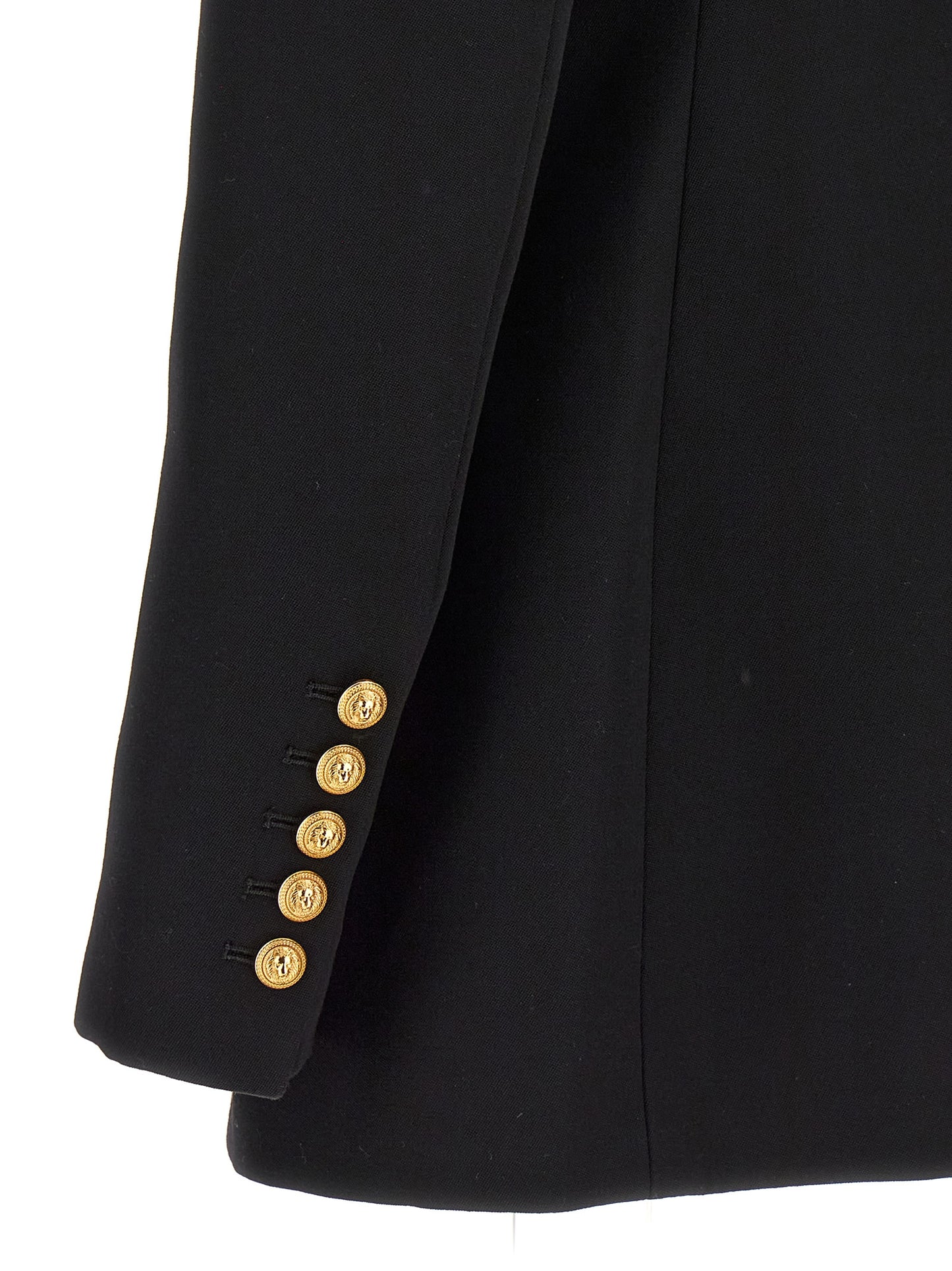 Logo button double-breasted blazer Blazer and Suits