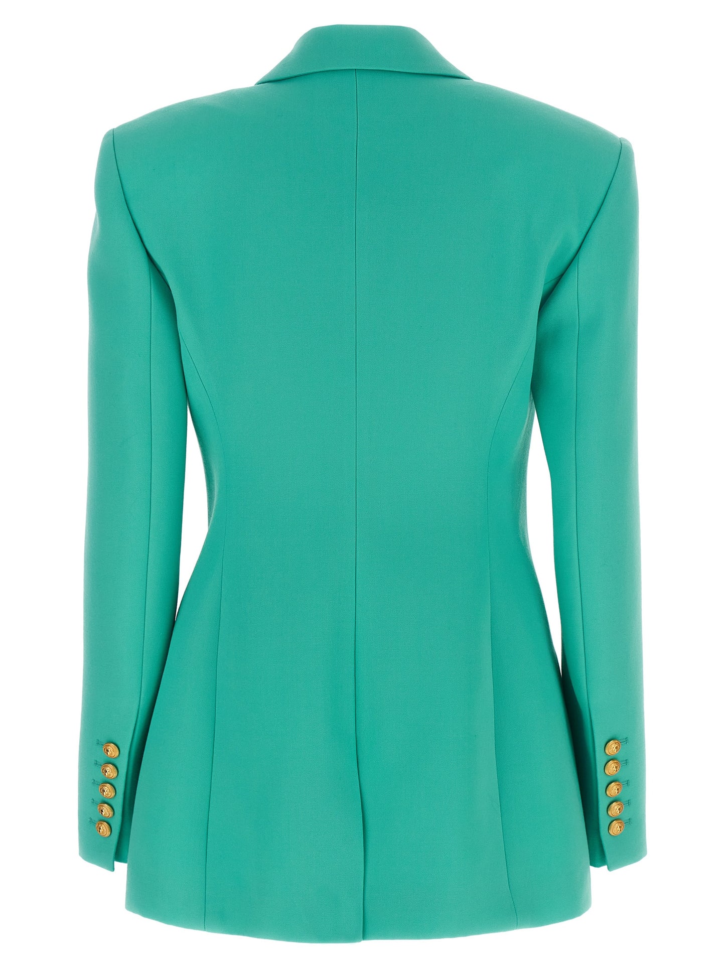 Logo button double-breasted blazer Blazer and Suits