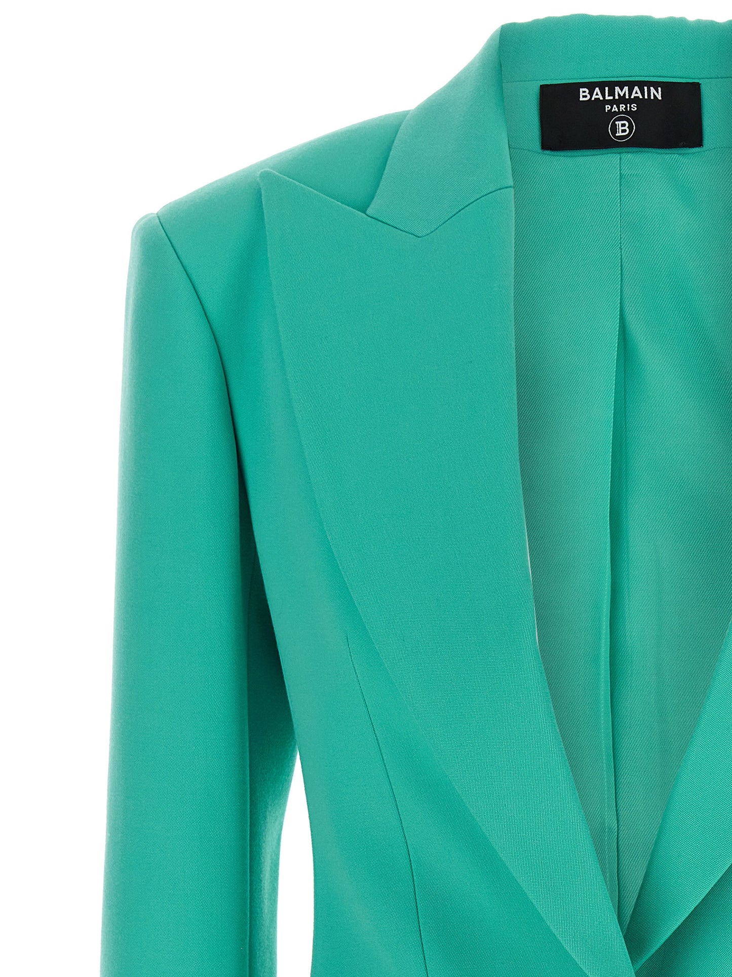 Logo button double-breasted blazer Blazer and Suits