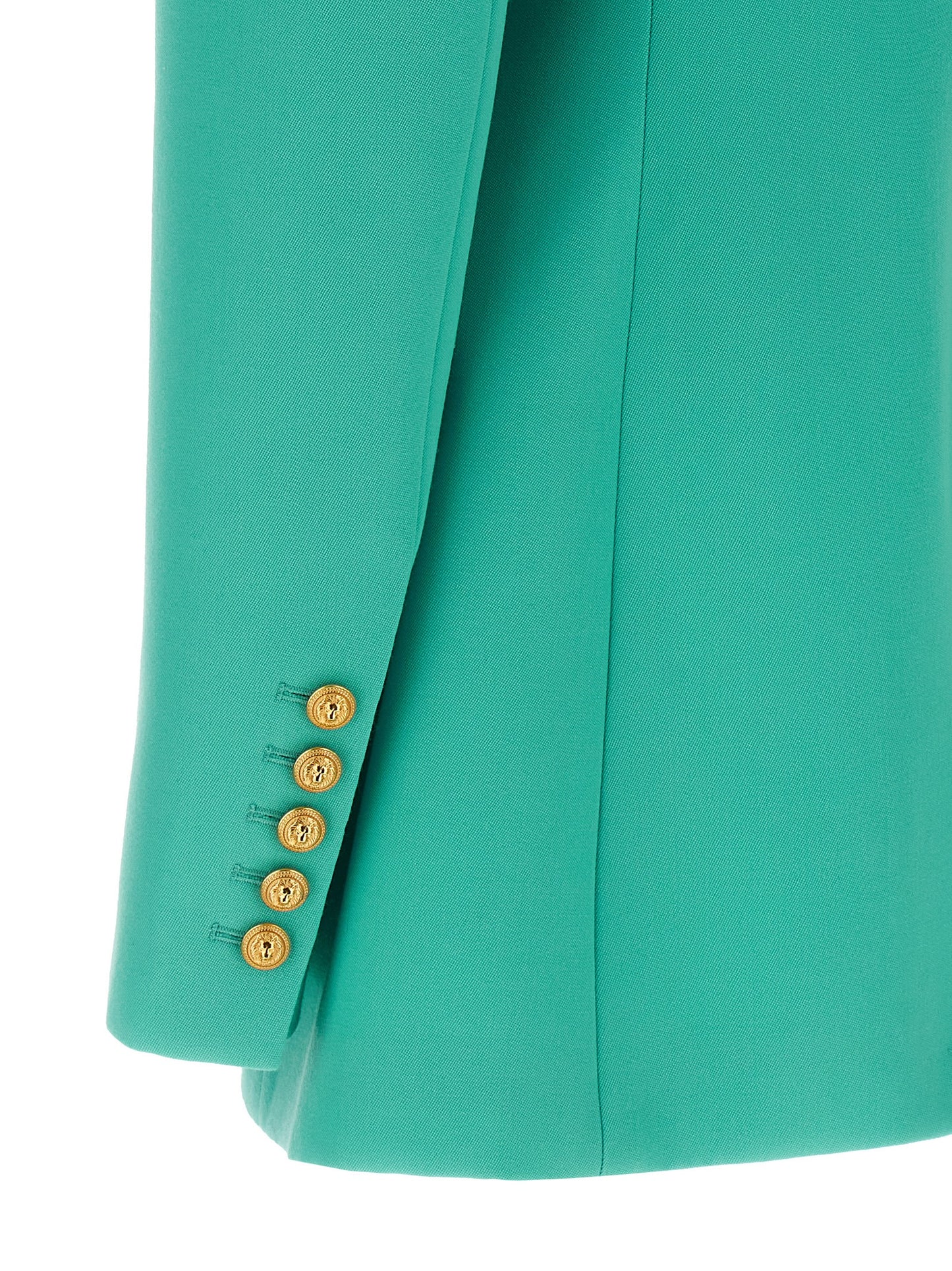 Logo button double-breasted blazer Blazer and Suits