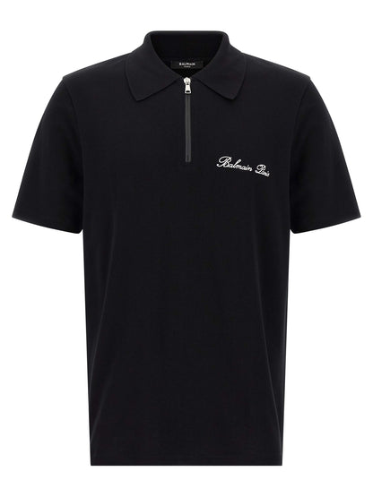 Logo embroidery polo shirt Polo