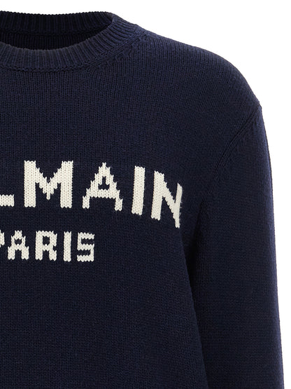 Logo wool sweater Sweater, cardigans