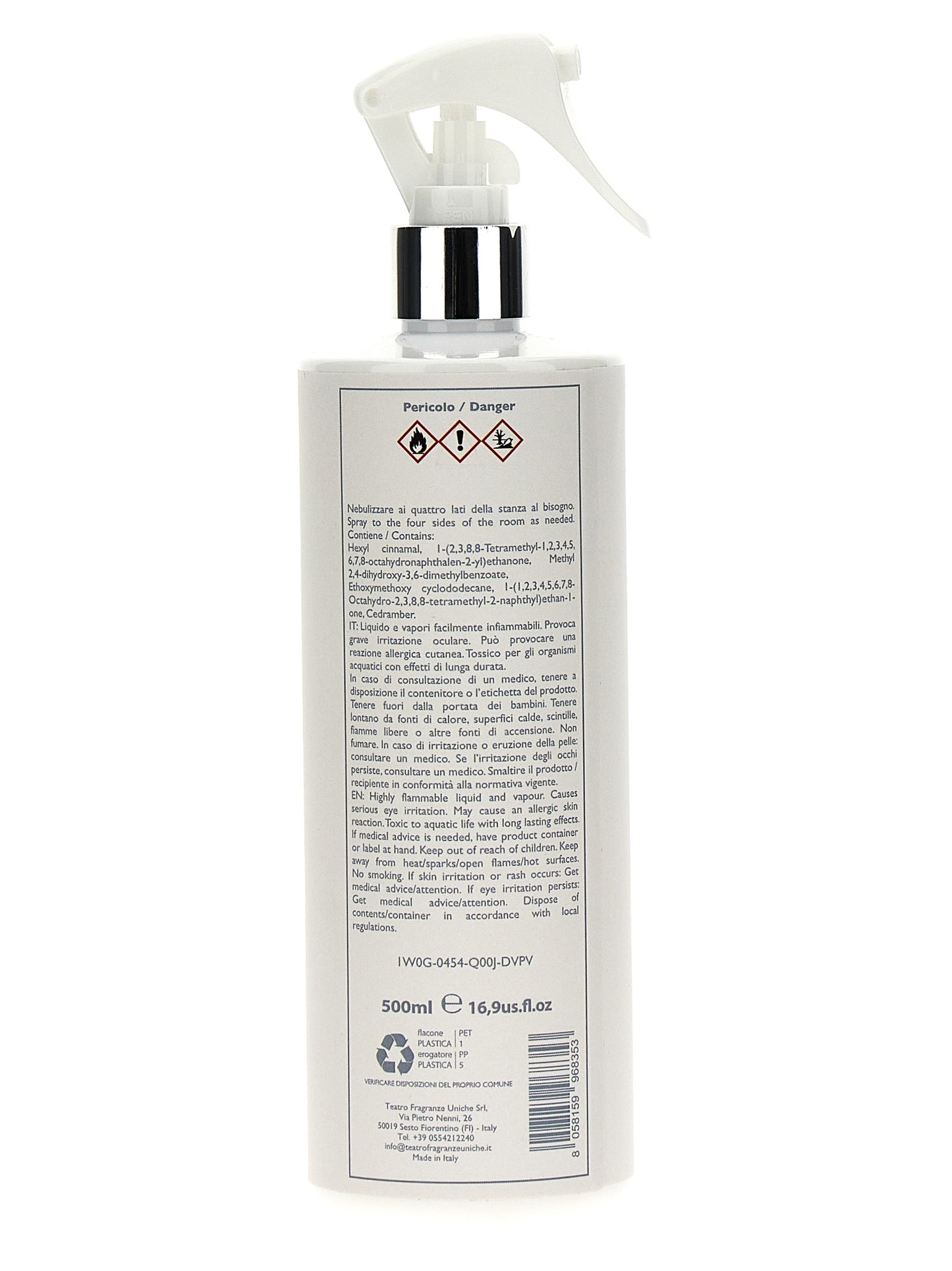 'Diamante' spray fragrance 500 ml Room diffusers