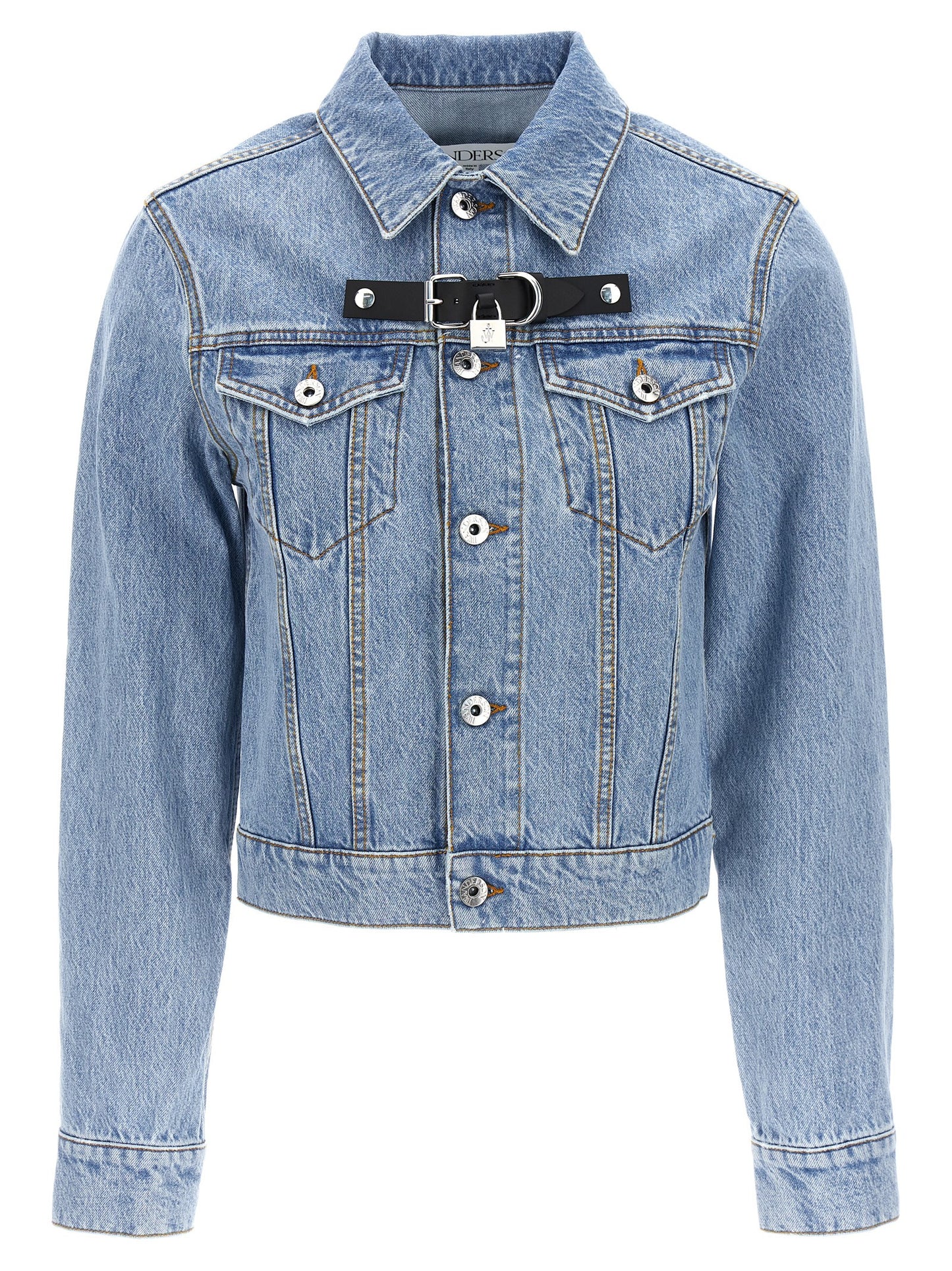 'Padlock Strap Trucker' jacket Casual jackets, parka