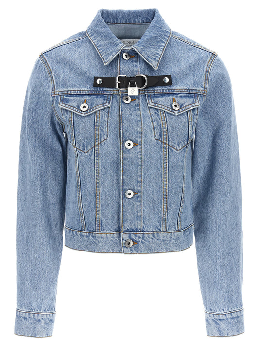 'Padlock Strap Trucker' jacket Casual jackets, parka