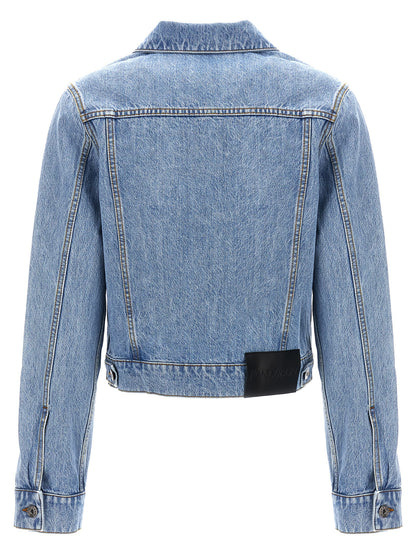 'Padlock Strap Trucker' jacket Casual jackets, parka