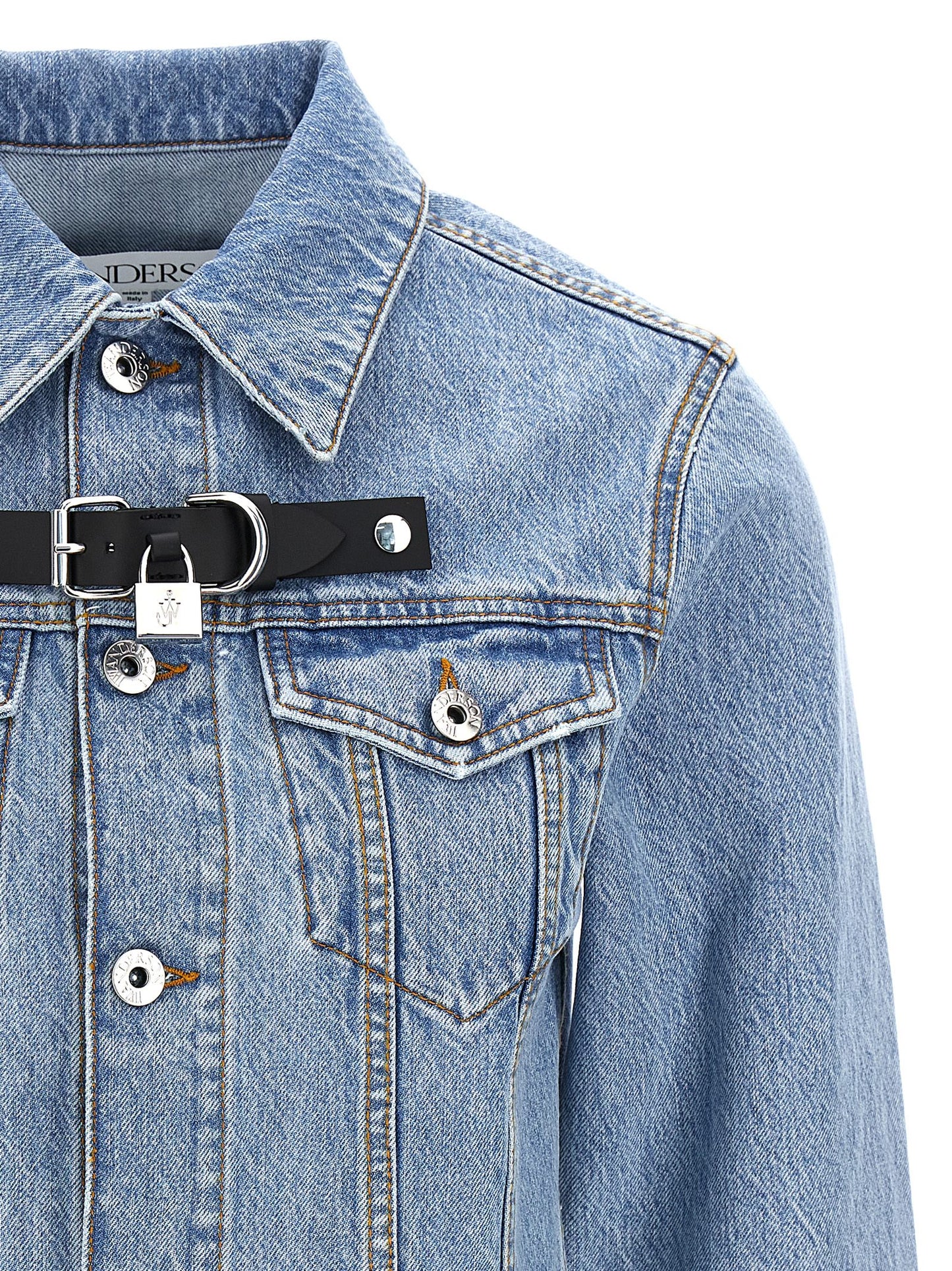 'Padlock Strap Trucker' jacket Casual jackets, parka