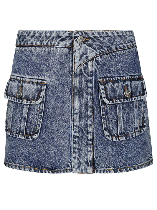 PATCH POCKET MINI SKIRT SKIRTS