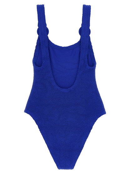 'Domino' one-piece swimsuit Beachwear
