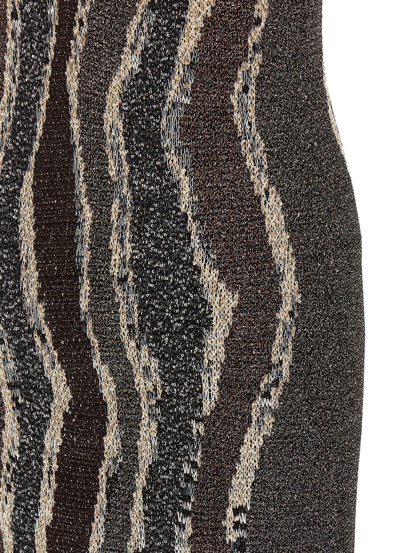 Wave pattern dress Dresses