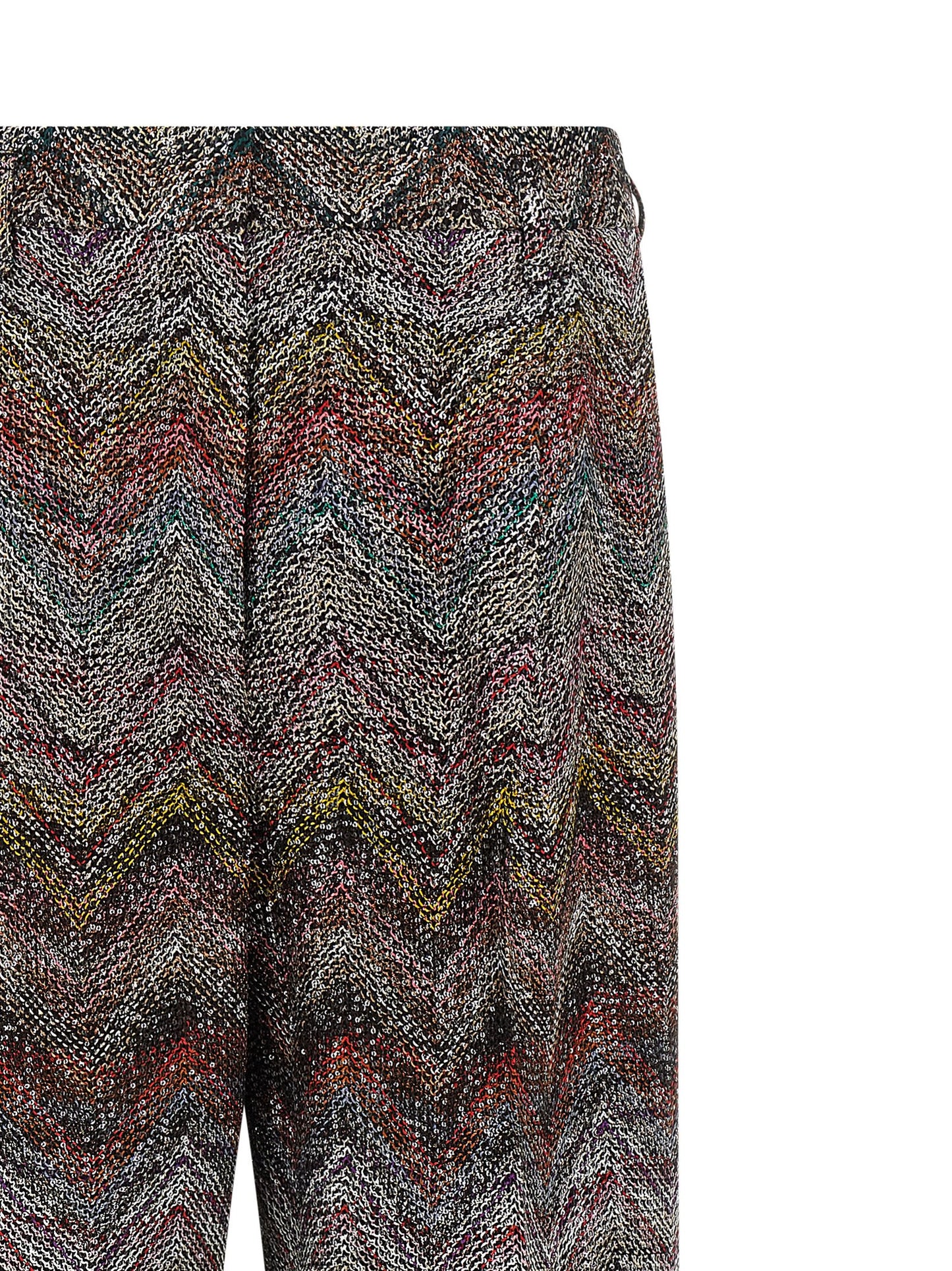 Zigzag sequin pants Pants