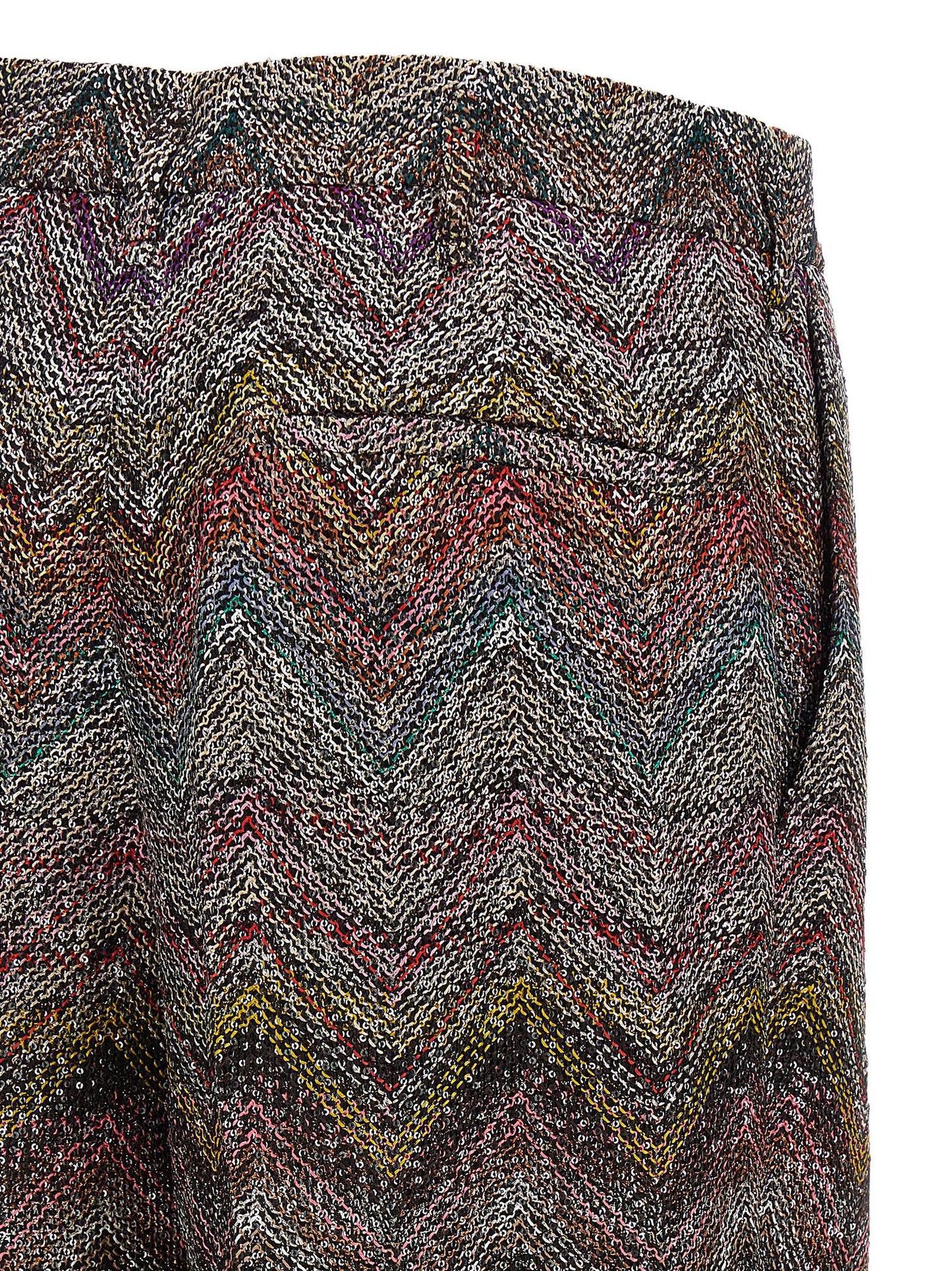 Zigzag sequin pants Pants