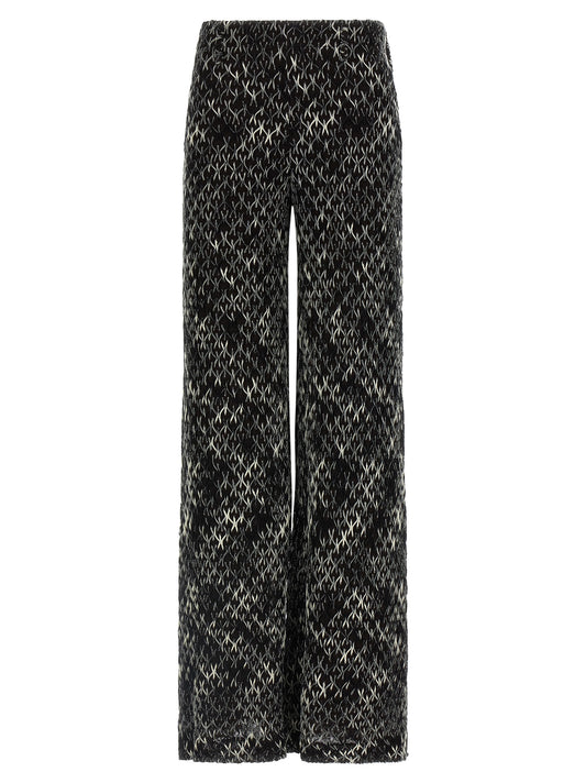 Flamed lace pants Pants
