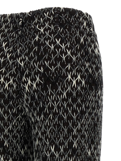 Flamed lace pants Pants