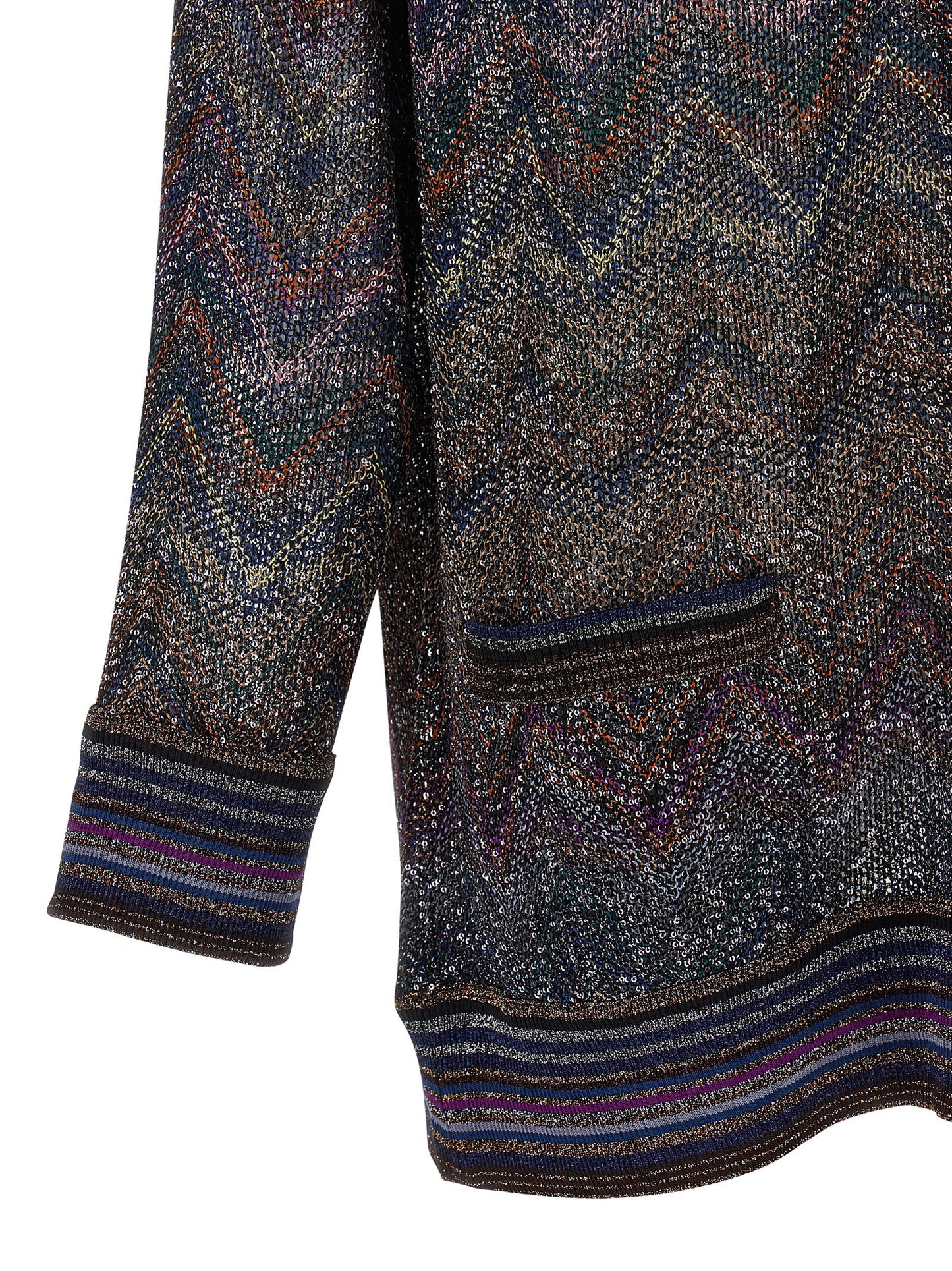 Zigzag pattern cardigan Sweater, cardigans