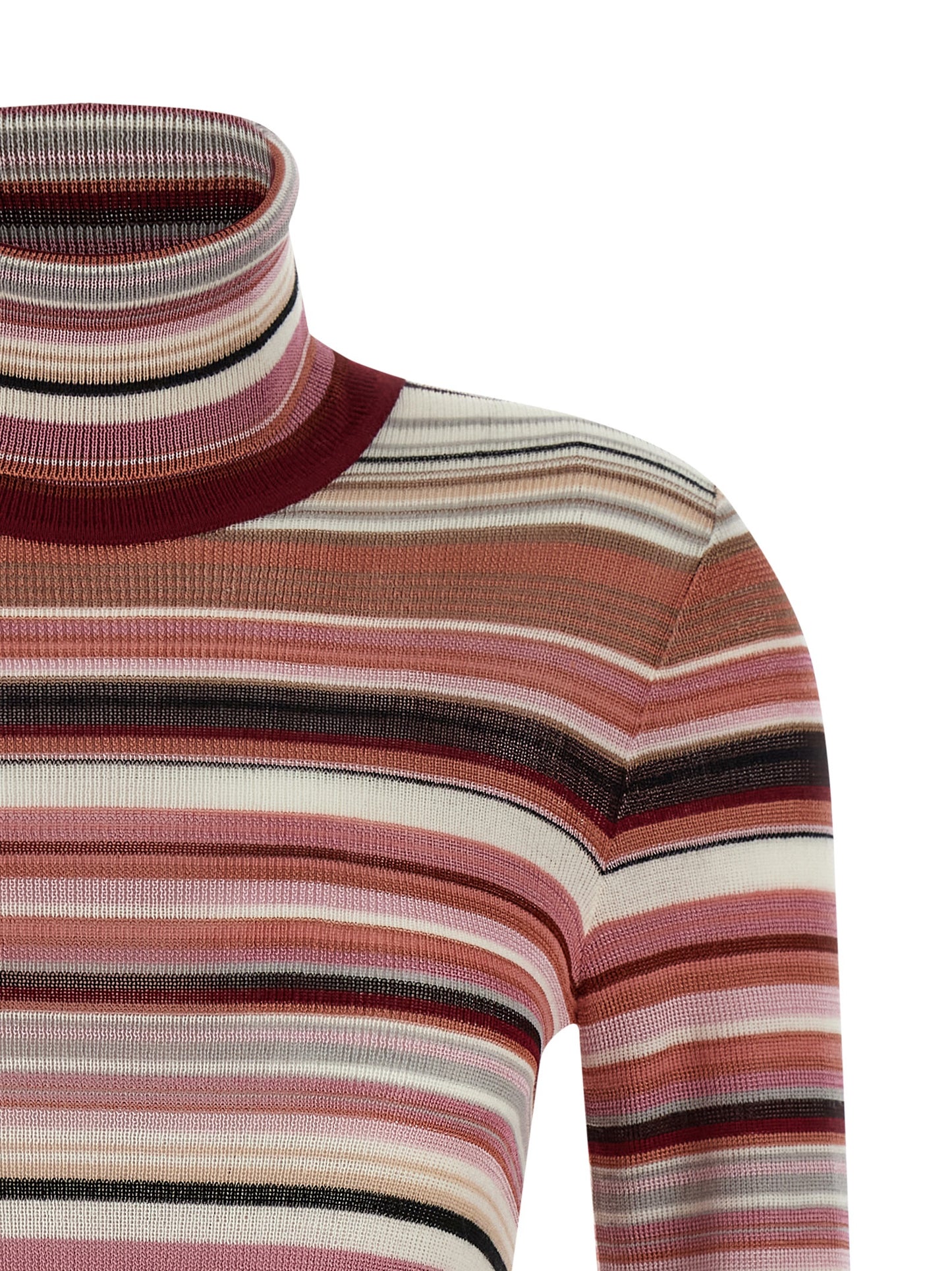 Striped turtleneck sweater Sweater, cardigans