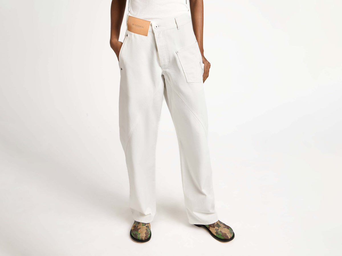Jw Anderson Twisted workwear jeans