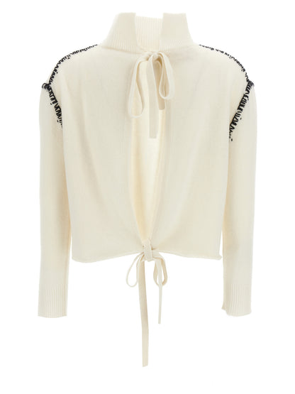 Mending detail cardigan Sweater, cardigans