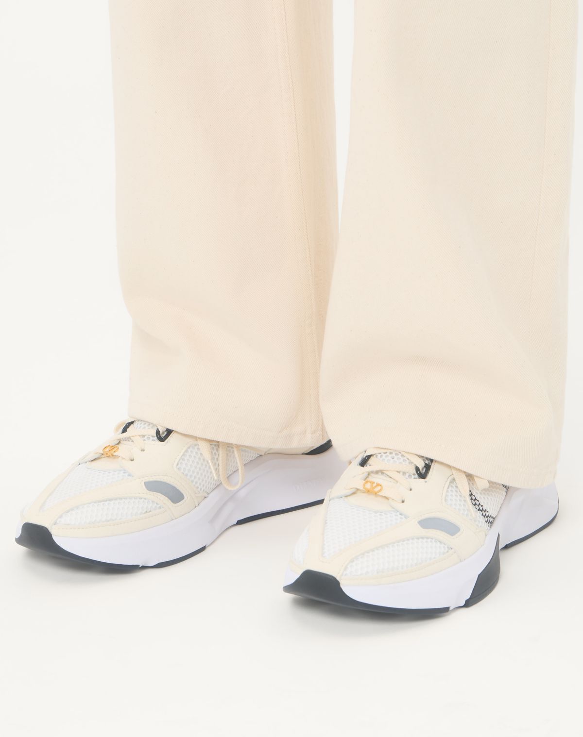 Valentino Garavani Sneaker | demivee | tes mesh/suedecloth/tess rifra