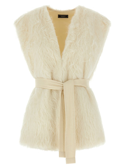 Fur vest Gilet