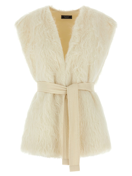 Fur vest Gilet