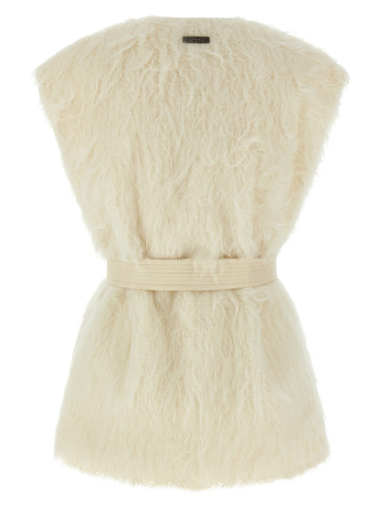 Fur vest Gilet